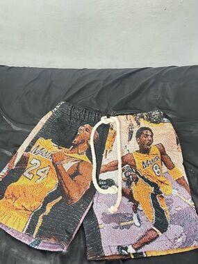 Brand X Studios Kobe Tapestry Shorts Mamba 24 8 Woven Blanket XL
